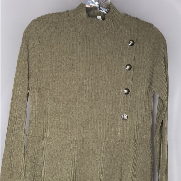 Olive sweater dress - Picture 4 of 8